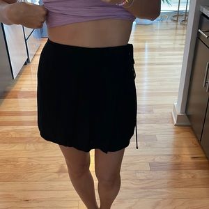 Reformation Wrap / Tie Miniskirt